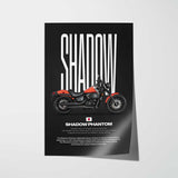 2024 Shadow Phantom Motorcycle Poster