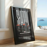 2024 Shadow Phantom Motorcycle Poster