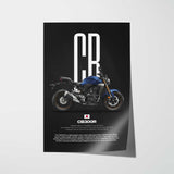2024 CB300R Motorcycle Poster