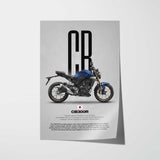 2024 CB300R Motorcycle Poster