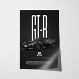 GT-R Car Poster