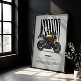 2016-2017 XSR900 Motorcycle Poster