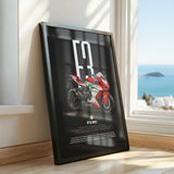 2022 F3 RC Motorcycle Poster