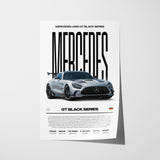 Mercedes-AMG GT Black Series Poster