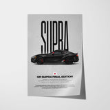 GR Supra MkV Final Edition Car Poster