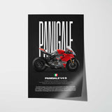 2018 Panigale V4 S Motorcycle Poster