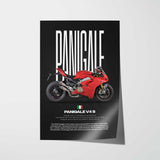 2018 Panigale V4 S Motorcycle Poster