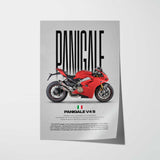 2018 Panigale V4 S Motorcycle Poster