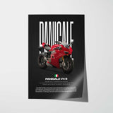 2018 Panigale V4 S Motorcycle Poster