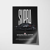 GR Supra MkV Final Edition Car Poster