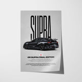 GR Supra MkV Final Edition Car Poster
