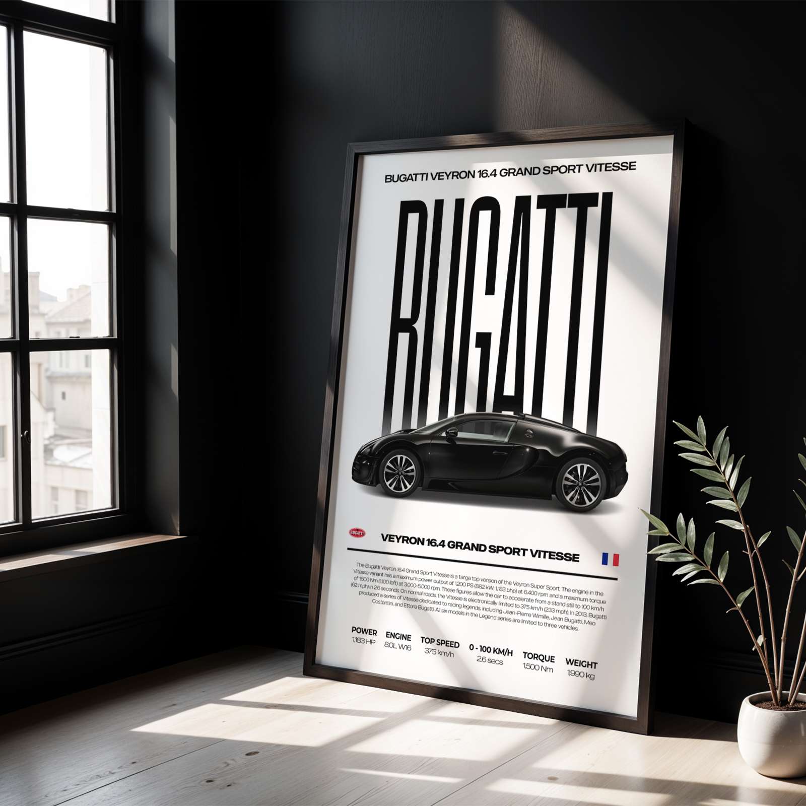 Bugatti Veyron Poster