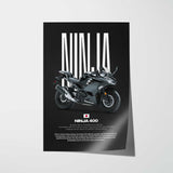 Ninja 400 Motorcycle Poster