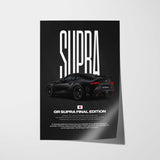 GR Supra MkV Final Edition Car Poster