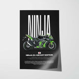 2016 Ninja ZX-10R KRT Edition Motorcycle Poster