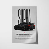 GR Supra MkV Final Edition Car Poster