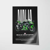 2016 Ninja ZX-10R KRT Edition Motorcycle Poster