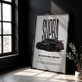 GR Supra MkV Final Edition Car Poster