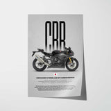 CBR1000RR-R Fireblade SP Carbon Edition Motorcycle Poster