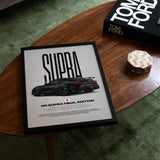 GR Supra MkV Final Edition Car Poster