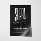 GR Supra MkV Final Edition Car Poster