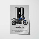 2023 Tiger 900 GT Pro Motorcycle Poster