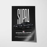 GR Supra MkV Final Edition Car Poster