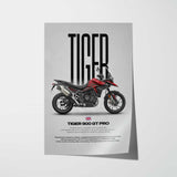 2025 Tiger 900 GT Pro Motorcycle Poster