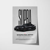 GR Supra MkV Final Edition Car Poster