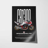 CB1300 Super Bol d’or Motorcycle Poster