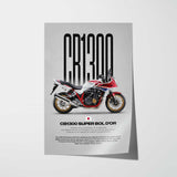 CB1300 Super Bol d’or Motorcycle Poster