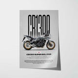 CB1300 Super Bol d’or Motorcycle Poster