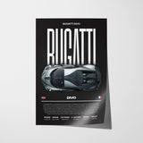 Bugatti Divo Poster