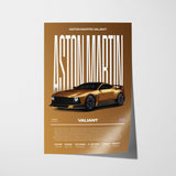 Aston Martin Valiant Poster