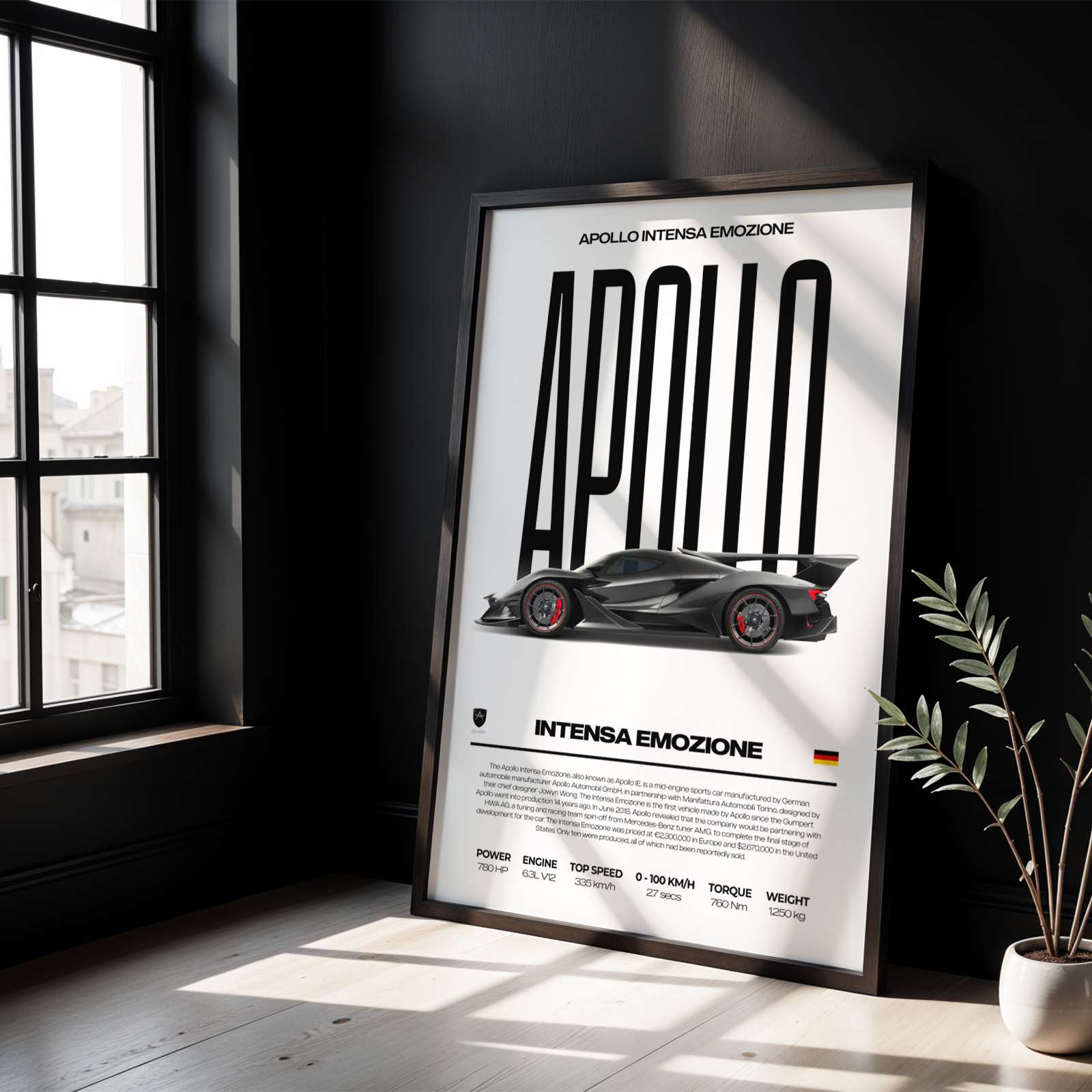 Apollo Intensa Emozione Poster