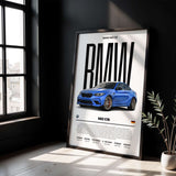 BMW M2 CS Poster