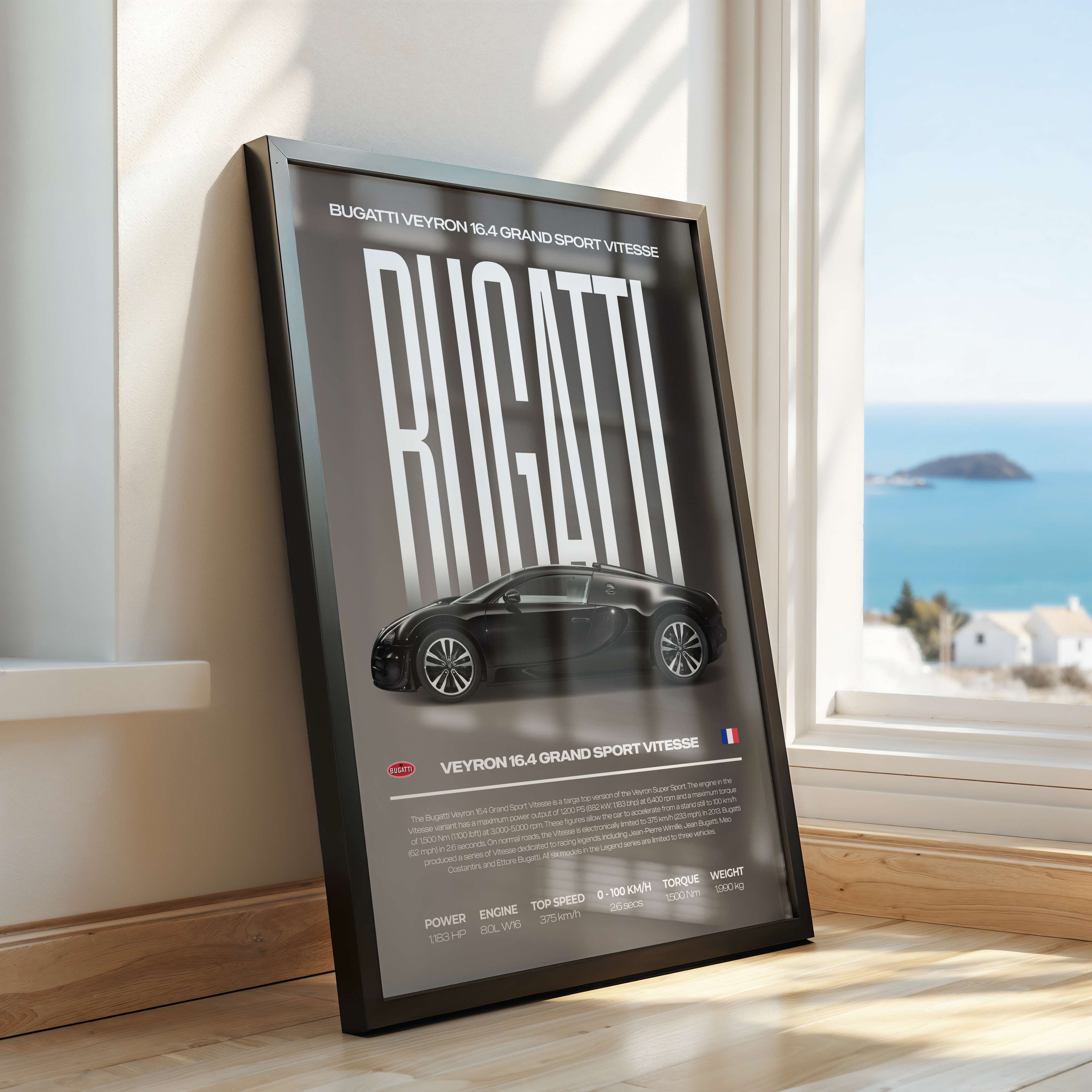 Bugatti Veyron Poster