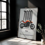 2014 Z1000 Motorcycle Poster