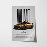Valiant Car Poster