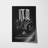 2012 YZF-R1 Motorcycle Poster