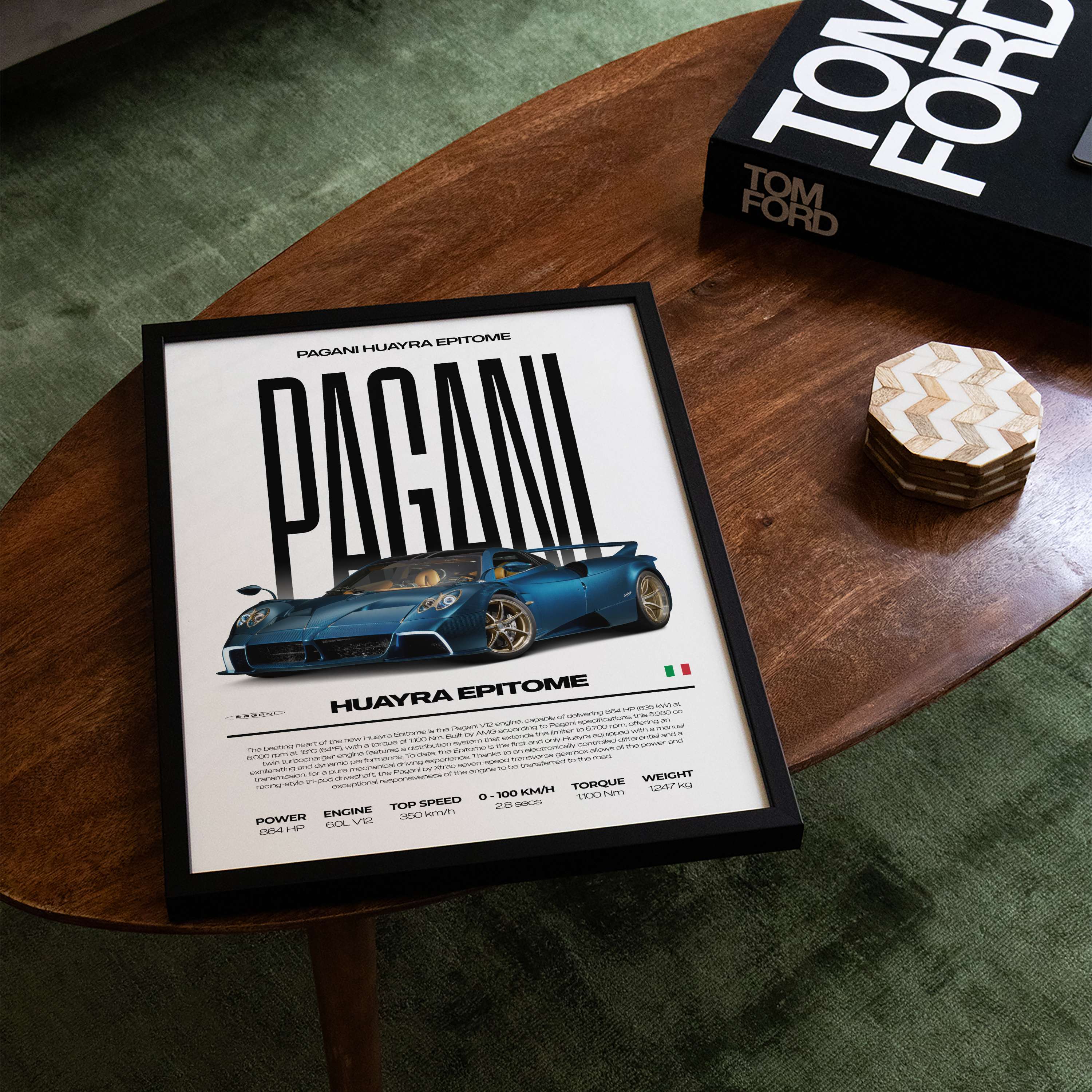 Pagani Huayra Epitome Poster