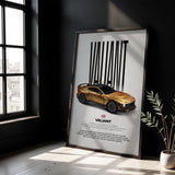 Valiant Car Poster