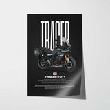 2023 Tracer 9 GT+ Motorcycle Poster
