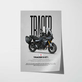 2023 Tracer 9 GT+ Motorcycle Poster