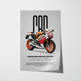 2015 CBR1000RR Repsol Edition Motorcycle Poster
