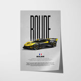 Bolide Car Poster