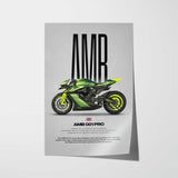 AMB 001 Pro Motorcycle Poster