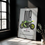 AMB 001 Pro Motorcycle Poster
