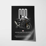 CBR1000RR-R Fireblade SP Carbon Edition Motorcycle Poster
