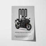 CBR1000RR-R Fireblade SP Carbon Edition Motorcycle Poster